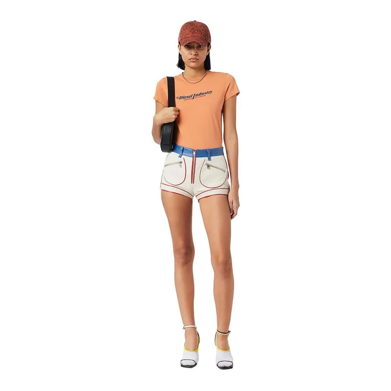 Camiseta Manga Corta Para Mujer T Sli Ind